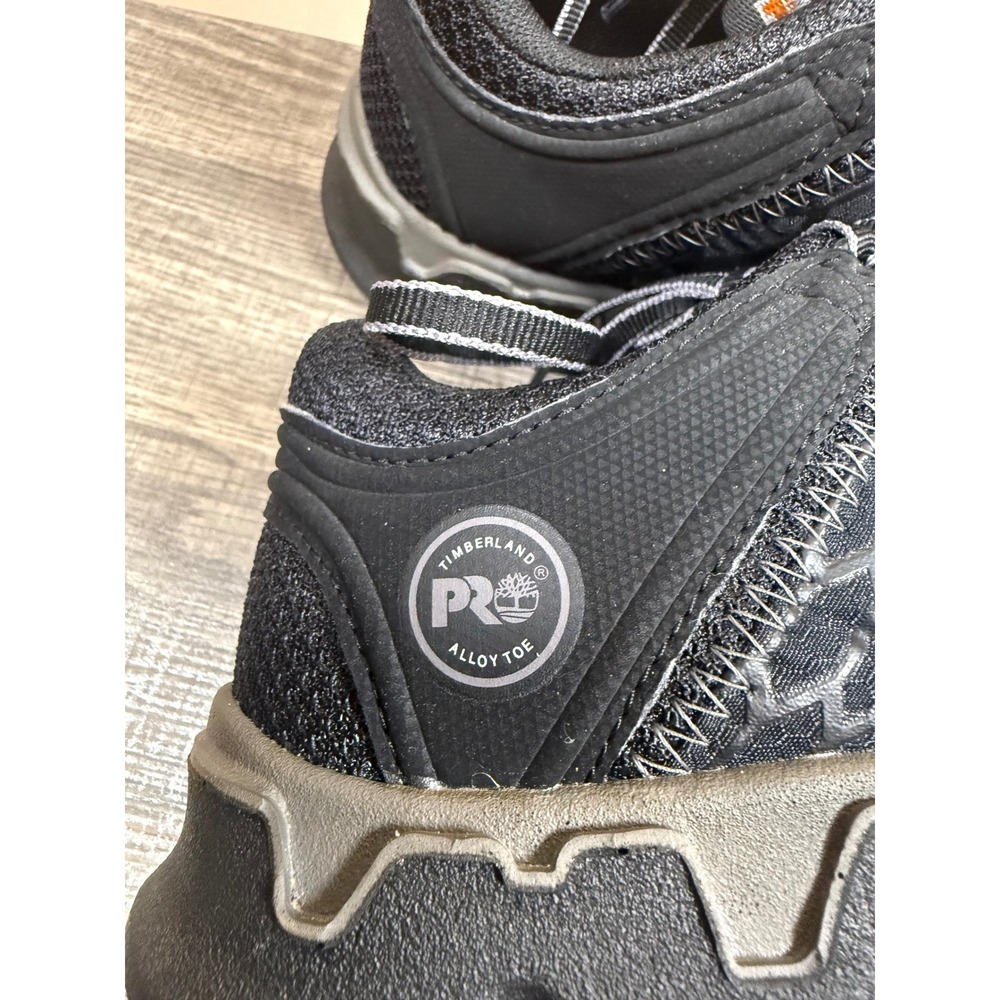 Timberland PRO Powertrain Sport Alloy Toe Work Shoes Black Womens 6 M A1HRU View 3